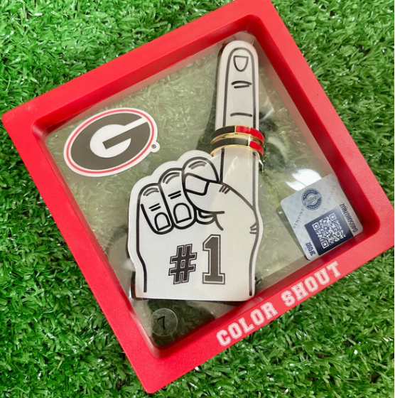 Color Shout 50/50 Stack Ring Set