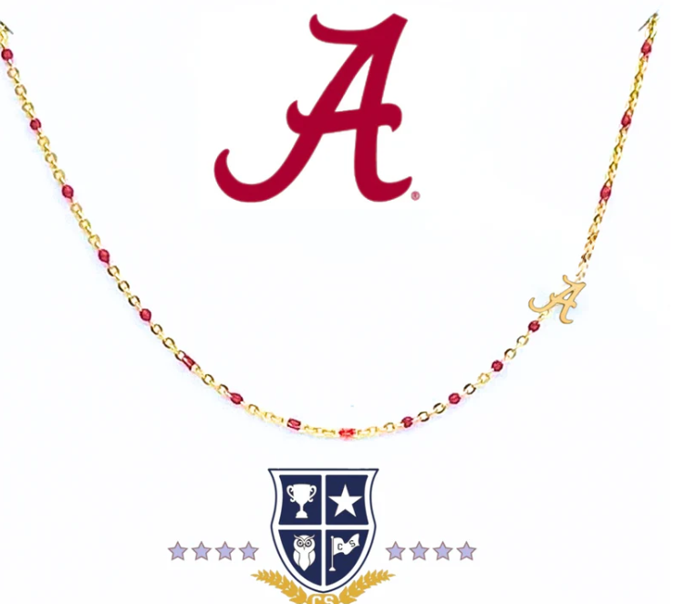 Color Shout Slide Set Logo Necklace