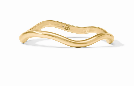 Julie Vos Gold Wave Bangle