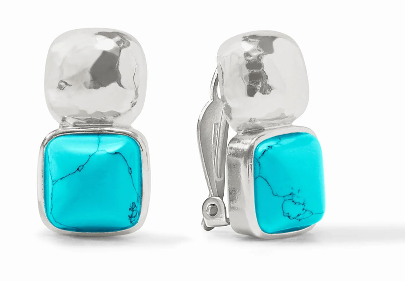 Julie Vos Catalina Clip Earrings