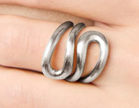 Julie Vos Wave Wrap Ring