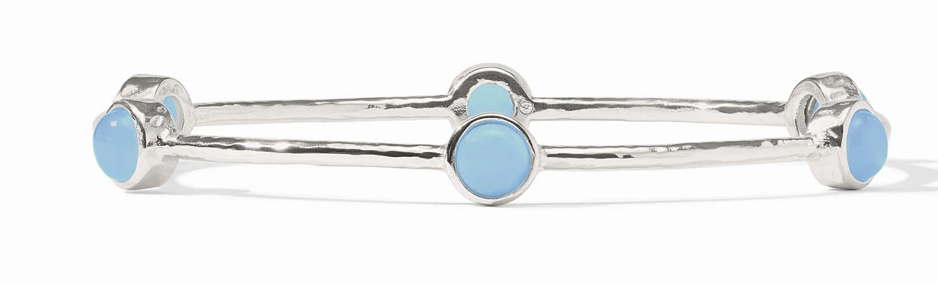 Julie Vos Milano Luxe Silver Bangle