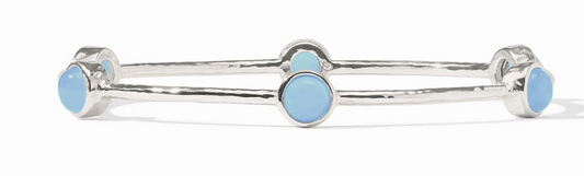 Julie Vos Milano Luxe Silver Bangle