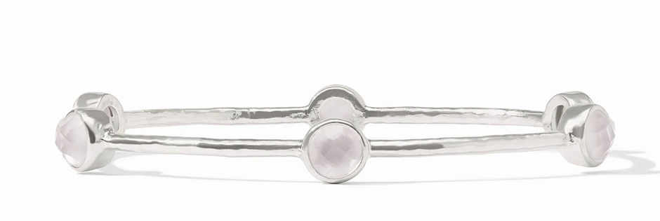 Julie Vos Milano Luxe Silver Bangle