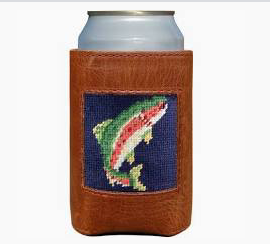 Smathers & Branson Needlepoint Can Coolers