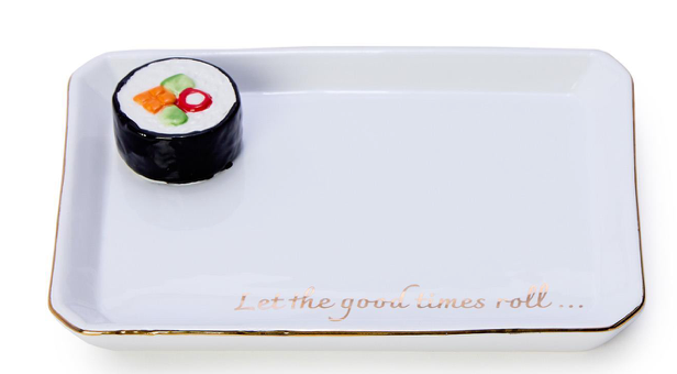Two's Company Iconic Eats Trinket / Desk Tray