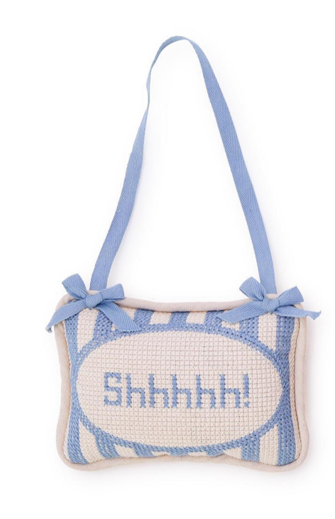 Two's Company Shhhhh! Pillow Door Hanger