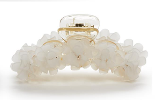 Two's Company Floral Claw Clip