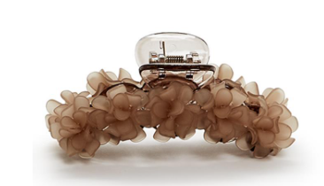 Two's Company Floral Claw Clip