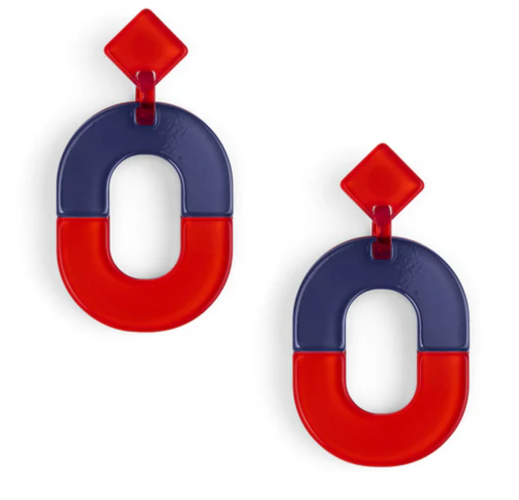 ZENZII Game Day Drop Earrings