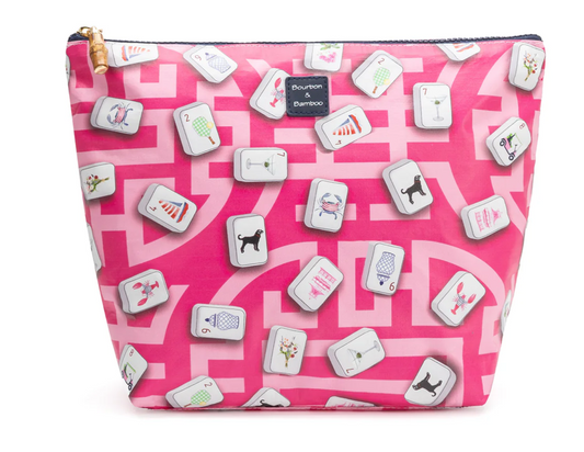 Bourbon & Bamboo Essentials Zipper Bag