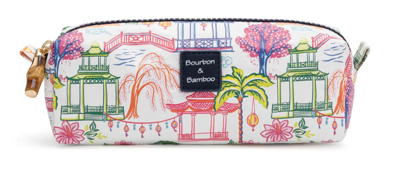 Bourbon & Bamboo Baguette Zipper Bag