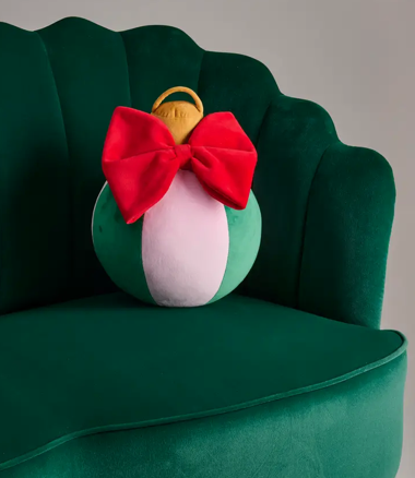 Shiraleah Festive Bauble Pillow