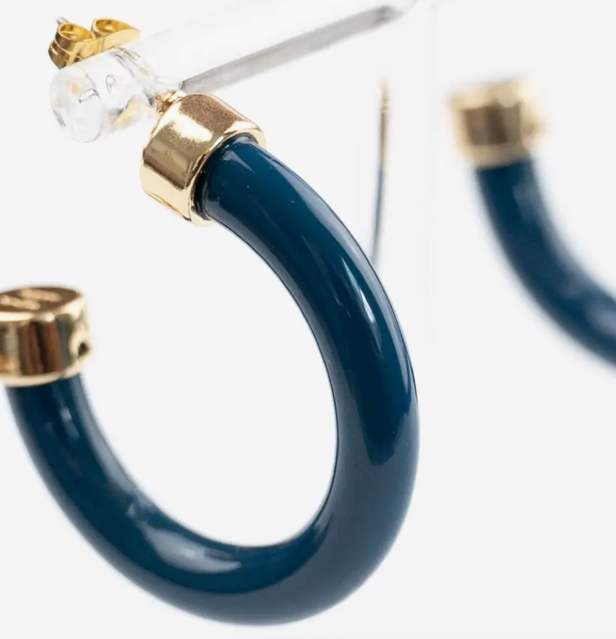 Hoo Hoops Mini Hoop Earrings