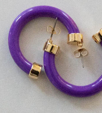 Hoo Hoops Mini Hoop Earrings