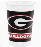 Bulk Party Decor Collegiate Plastic Tumbler Set/8