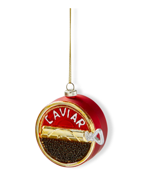 Tag Glass Ornament