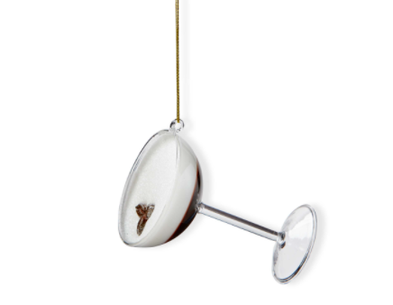 Tag Glass Ornament