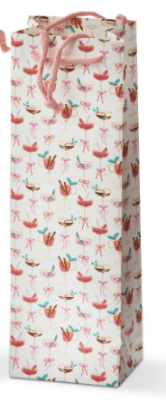 Tag Very Merry Wine Bag