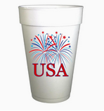 Preppy Mama Styrofoam 16 oz Party Cups