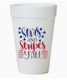 Preppy Mama Styrofoam 16 oz Party Cups