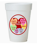 Preppy Mama Styrofoam 16 oz Party Cups