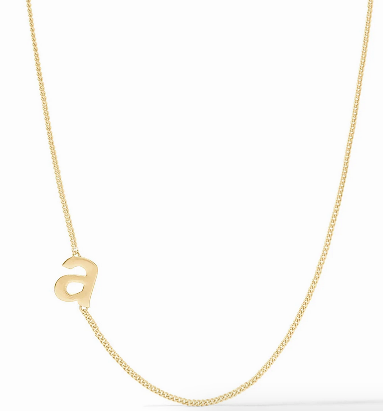 Julie Vos Initial Delicate Necklace