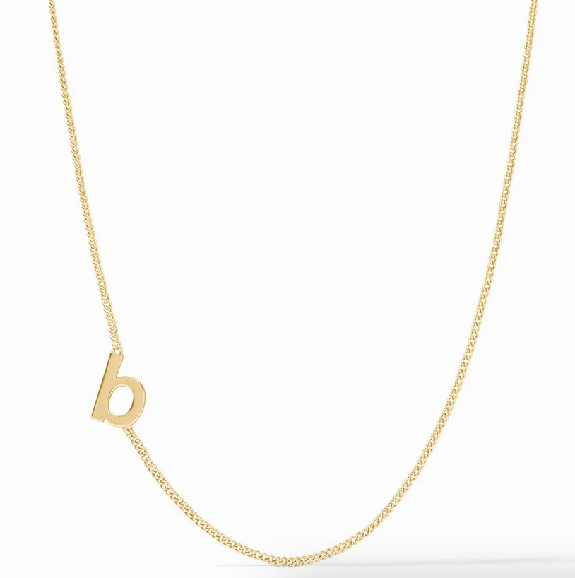 Julie Vos Initial Delicate Necklace