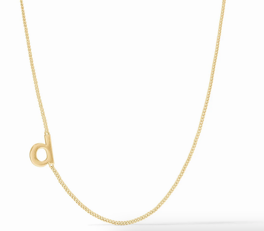 Julie Vos Initial Delicate Necklace