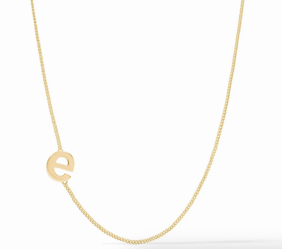 Julie Vos Initial Delicate Necklace