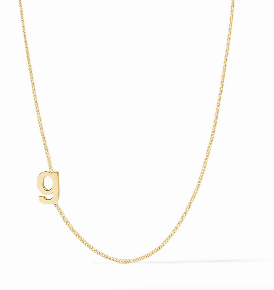 Julie Vos Initial Delicate Necklace