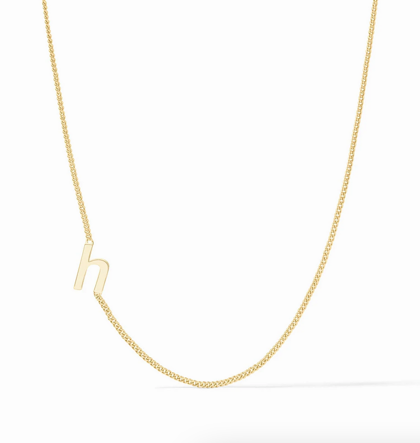 Julie Vos Initial Delicate Necklace