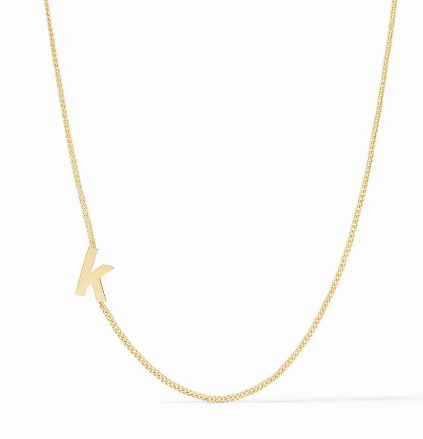 Julie Vos Initial Delicate Necklace