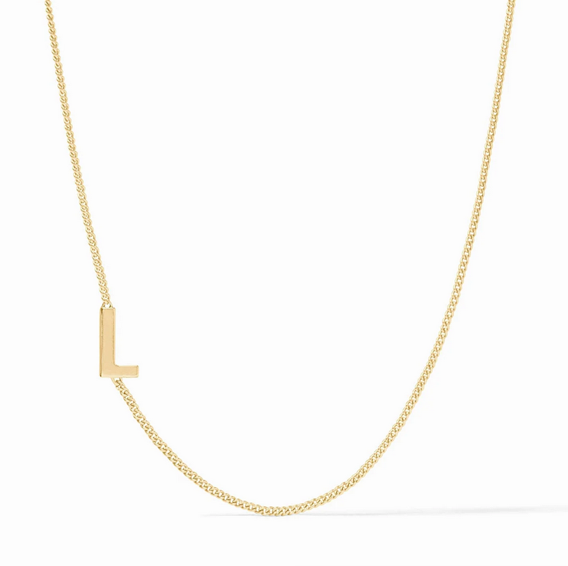 Julie Vos Initial Delicate Necklace