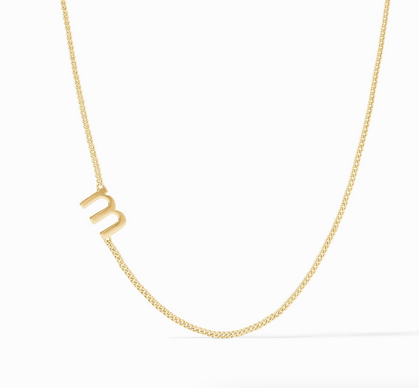 Julie Vos Initial Delicate Necklace