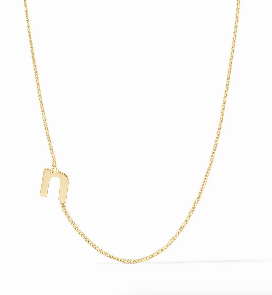 Julie Vos Initial Delicate Necklace
