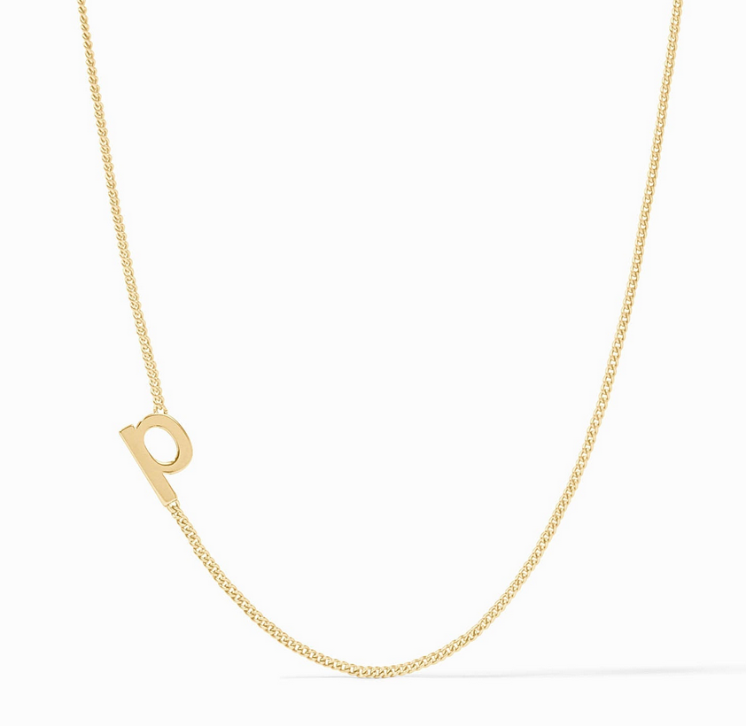 Julie Vos Initial Delicate Necklace