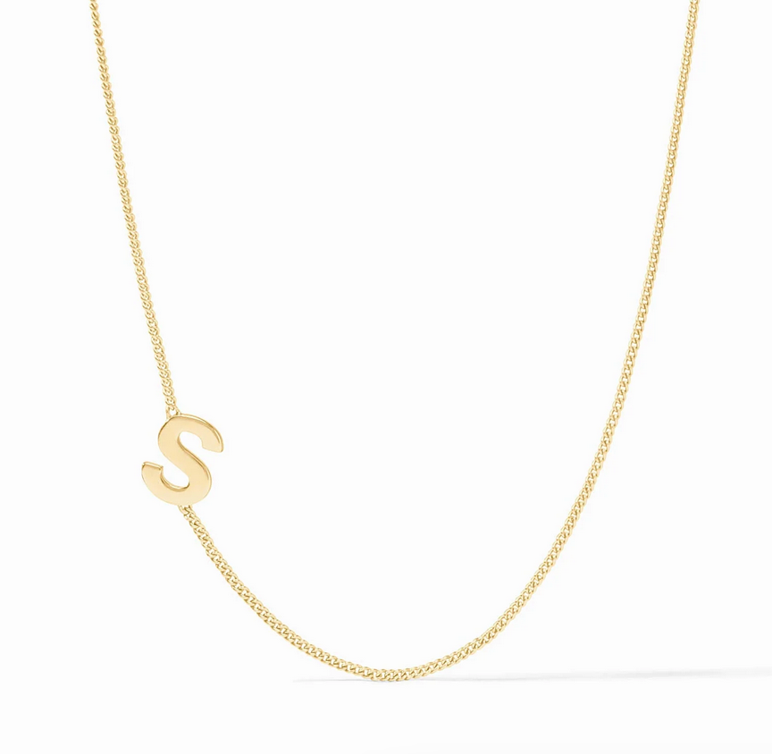 Julie Vos Initial Delicate Necklace