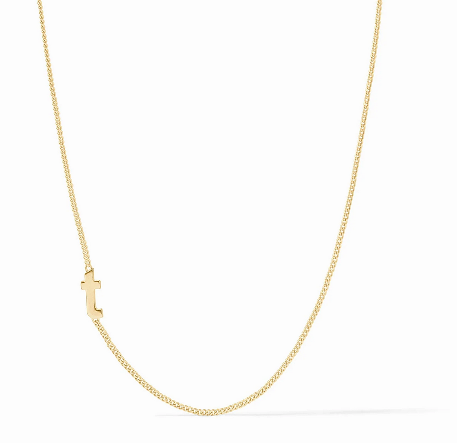 Julie Vos Initial Delicate Necklace