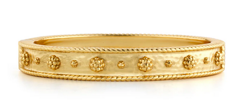 Capucine De Wulf Berry Gem Classic Hinged Bangle
