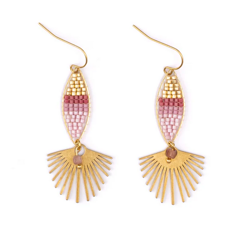 Mayana Cotton Candy Dangle Earrings