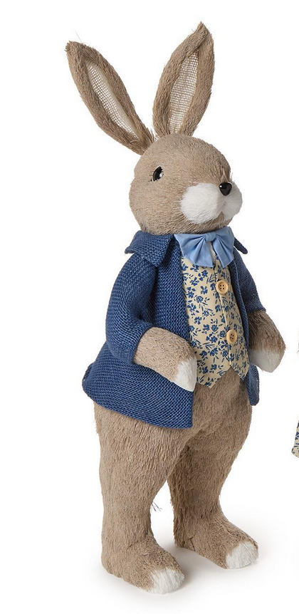 Two's Company Hand Crafted Vintage Easter Bunny
