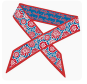 Desden Collegiate Skinny Scarf