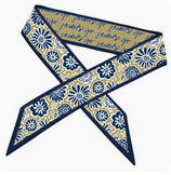 Desden Collegiate Skinny Scarf