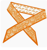 Desden Collegiate Skinny Scarf