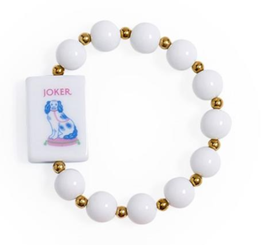 Two's Company Mahjong Bead Bracelet