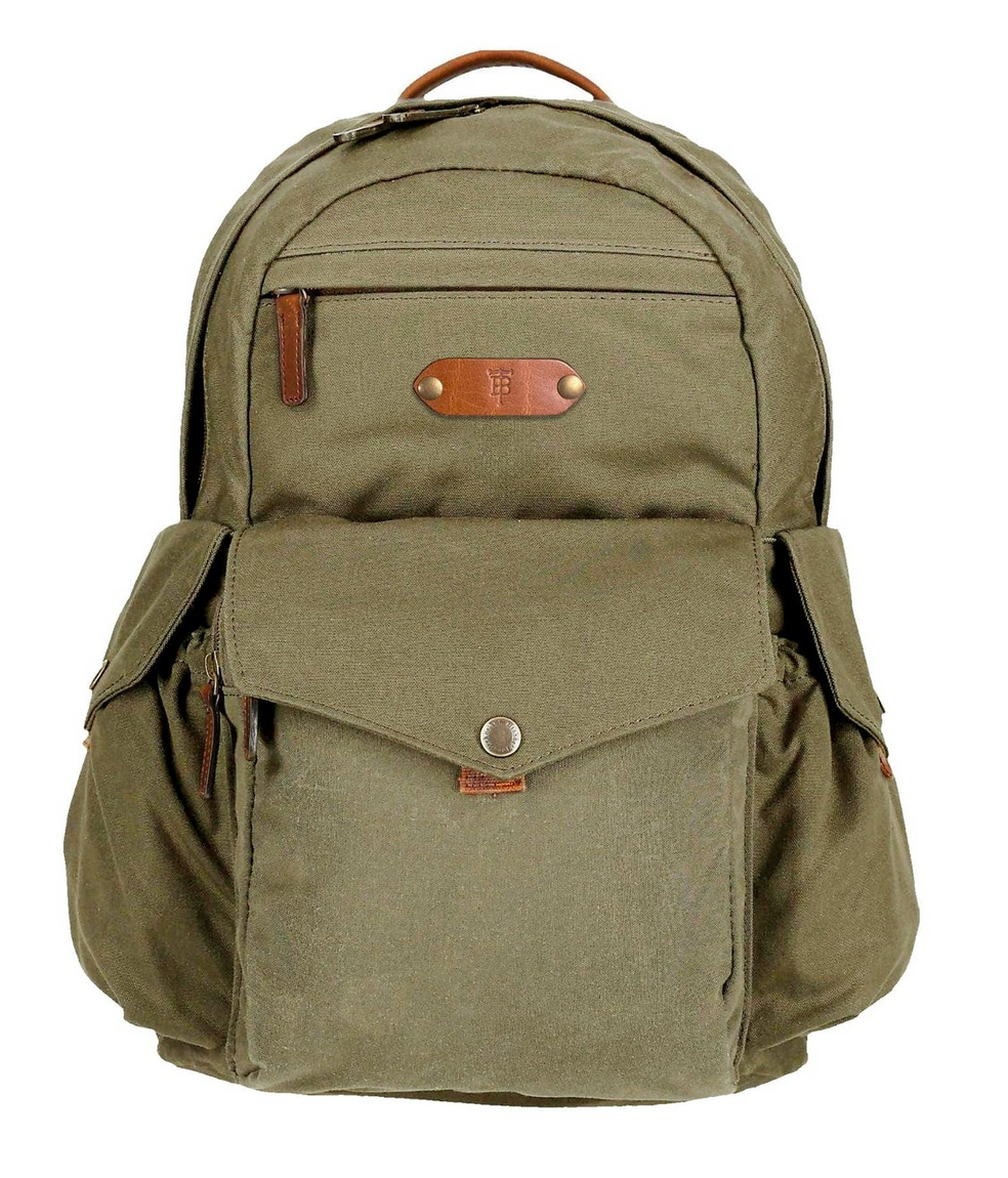 Tom Beckbe Canvas Backpack