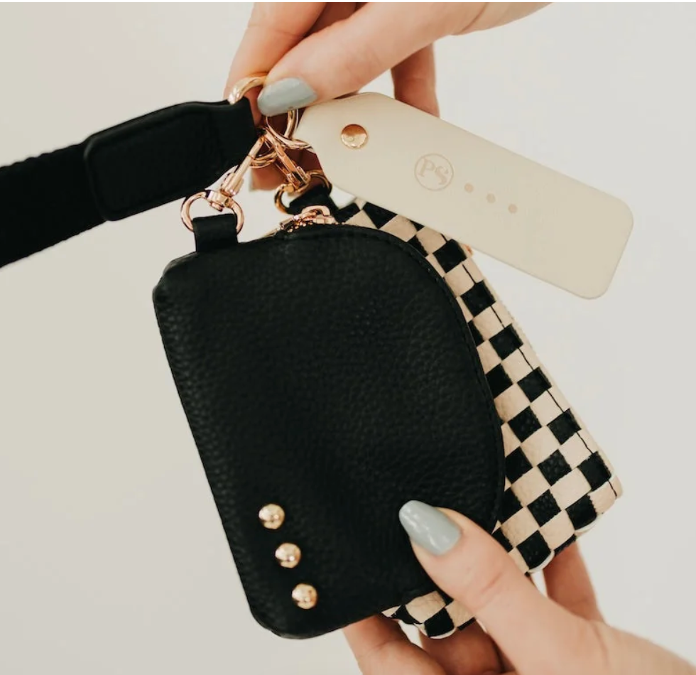 Pretty Simple Wonderlust Dual Pouch Wristlet