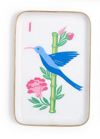 Two's Company Mahjong Trinket Tray