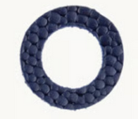 Hyde Forty-Seven Pendant Necklace Leather Disc